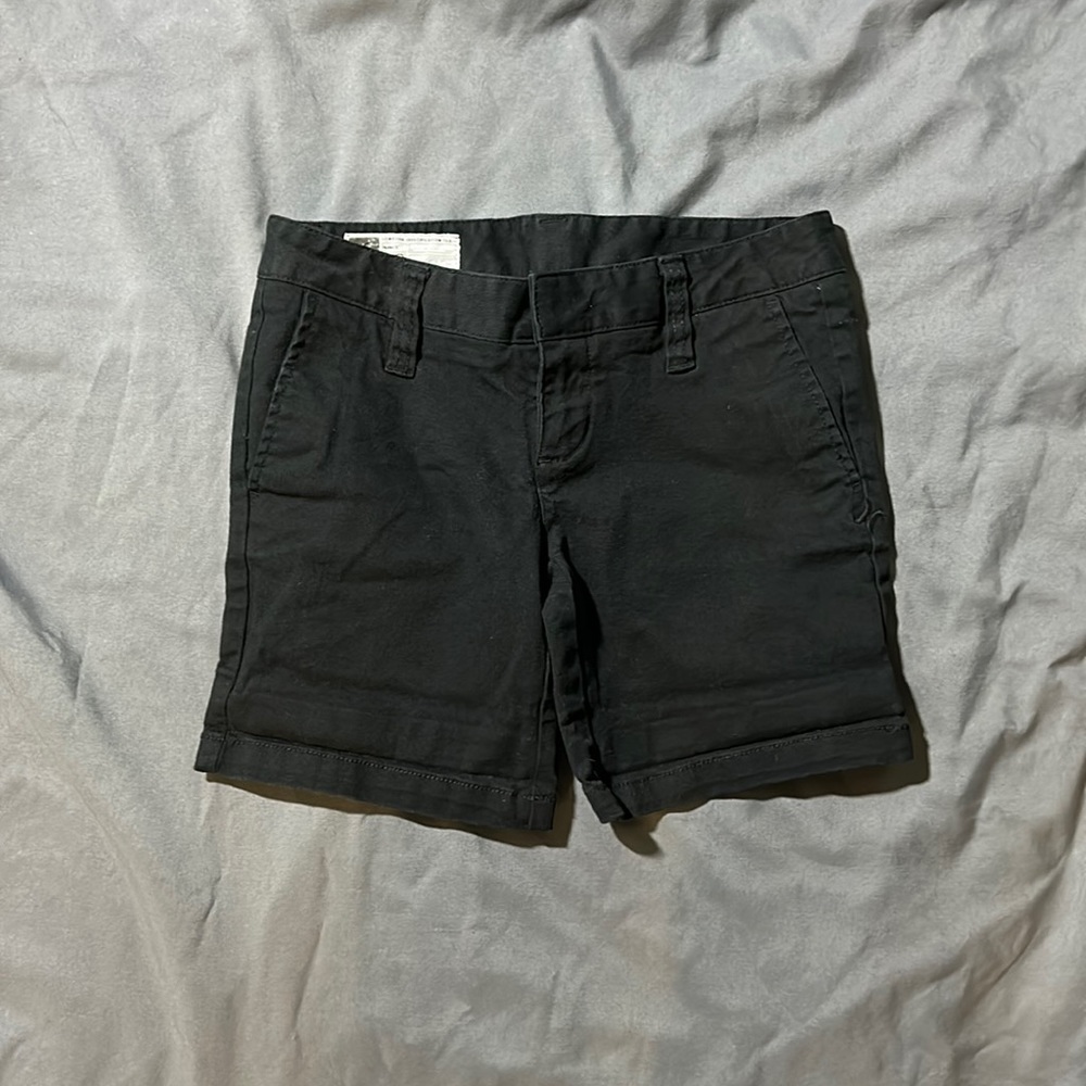 Hurley Women’s Lowrider Black Shorts Size 0